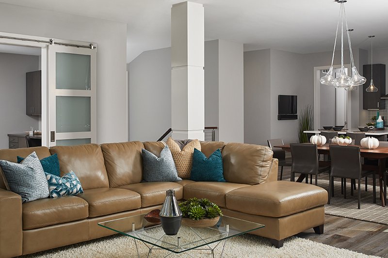 Architectural House Design - Living Room