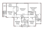 Farmhouse Style House Plan - 4 Beds 4.5 Baths 3778 Sq/Ft Plan #1116-26 Floor 