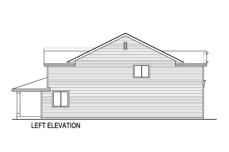 Architectural House Design - Exterior - Other Elevation for Traditional House Plan #569-84 - 5 bed, 3 bath