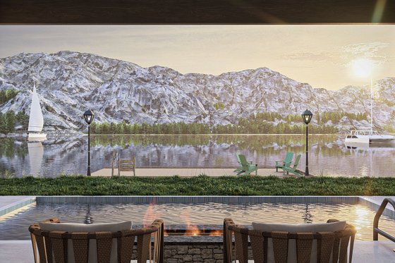 Exterior - Outdoor Living for Beach House Plan #455-483 - 2 bed, 2.5 bath