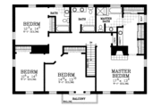 Southern Style House Plan - 4 Beds 3.5 Baths 3142 Sq/Ft Plan #72-383 