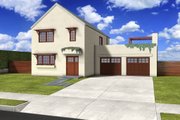 Traditional Style House Plan - 3 Beds 2.5 Baths 1694 Sq/Ft Plan #497-38 