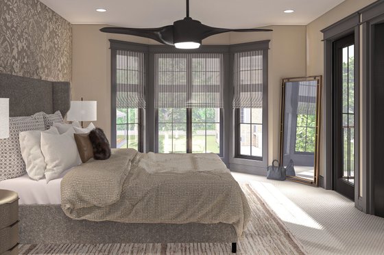 Interior - Master Bedroom for Victorian House Plan #455-462 - 3 bed, 2.5 bath