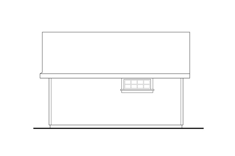 House Blueprint - Exterior - Other Elevation 1 for Traditional House Plan #124-1319, 0 bath