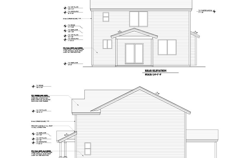 Home Plan - Exterior - Other Elevation 1 for Craftsman House Plan #53-751 - 3 bed, 2.5 bath