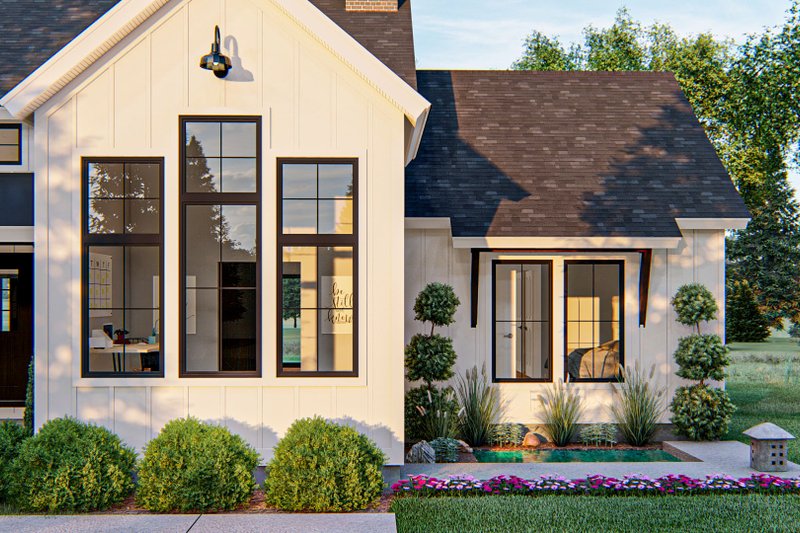 House Design - Exterior - Other Elevation for Farmhouse House Plan #455-264 - 3 bed, 3.5 bath