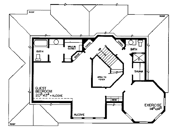 Home Plan - Victorian Floor Plan - Other Floor Plan #72-372
