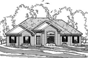 Traditional Exterior - Front Elevation Plan #31-126
