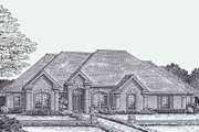 Colonial Style House Plan - 4 Beds 0 Baths 2169 Sq/Ft Plan #310-805 