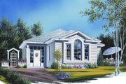 Cottage Style House Plan - 2 Beds 1 Baths 1116 Sq/Ft Plan #23-683 