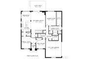 European Style House Plan - 5 Beds 4 Baths 3586 Sq/Ft Plan #413-885 