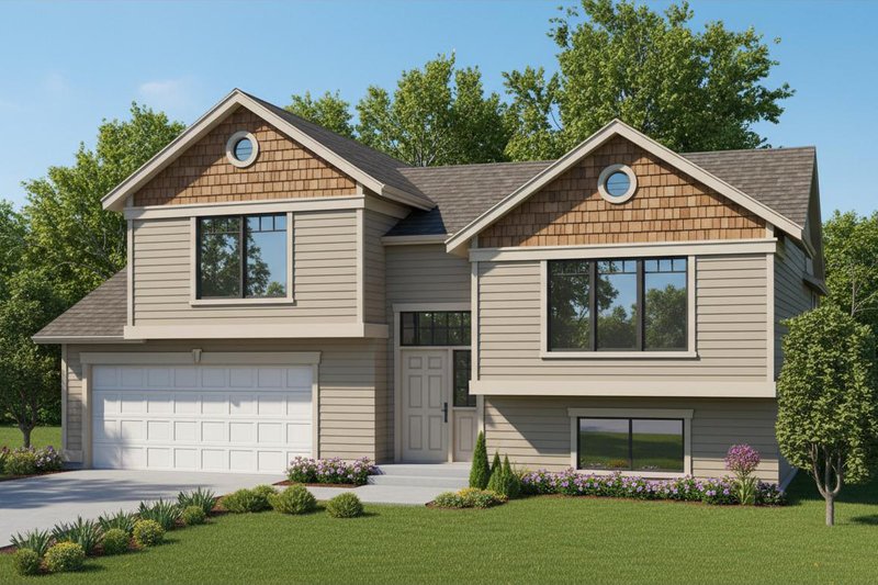 Home Plan - Traditional Exterior - Front Elevation Plan #96-308