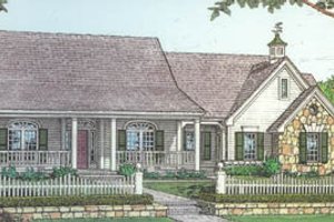 Exterior - Other Elevation for Country House Plan #310-215 - 3 bed, 2 bath