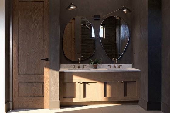 Interior - Master Bathroom for Craftsman House Plan #455-275 - 3 bed, 2 bath