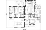 Country Style House Plan - 4 Beds 3 Baths 2717 Sq/Ft Plan #23-2817 