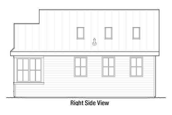 Exterior - Other Elevation 1 for Cottage House Plan #915-15 - 1 bed, 1 bath