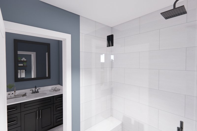 Dream House Plan - Interior - Bathroom 5 for Farmhouse House Plan #51-1564 - 4 bed, 3.5 bath