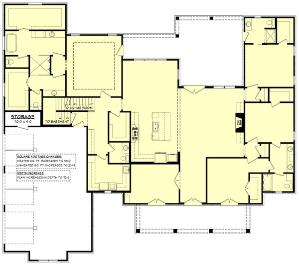 House Blueprint - Traditional Floor Plan - Other Floor Plan #430-305