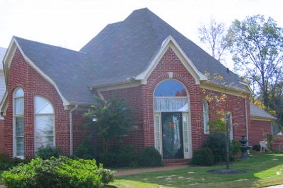 Exterior - Front Elevation for European House Plan #81-13640 - 3 bed, 2.5 bath
