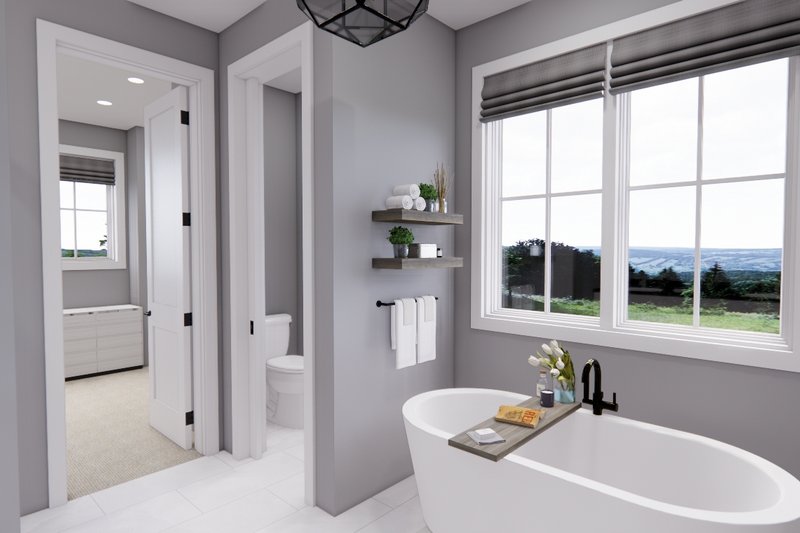 Dream House Plan - Interior - Master Bathroom 1 for Country House Plan #51-1568 - 4 bed, 3.5 bath