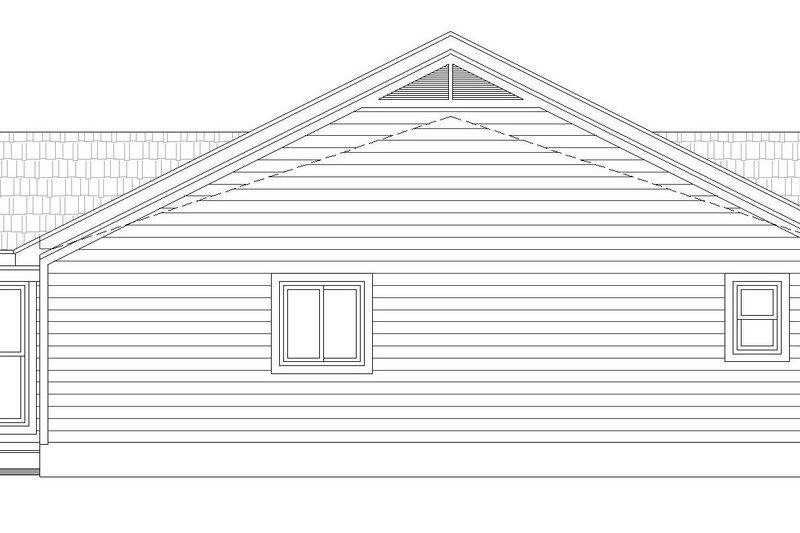 Dream House Plan - Exterior - Other Elevation for Country House Plan #932-61 - 2 bed, 2 bath