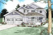 Traditional Style House Plan - 3 Beds 2.5 Baths 1858 Sq/Ft Plan #126-138 
