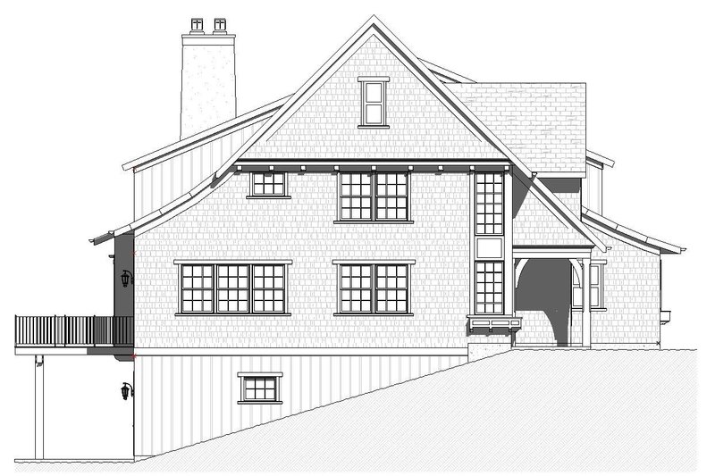Dream House Plan - Exterior - Other Elevation 1 for Traditional House Plan #901-149 - 4 bed, 3.5 bath
