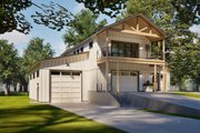 Country Style House Plan - 2 Beds 1.5 Baths 1190 Sq/Ft Plan #1105-11 
