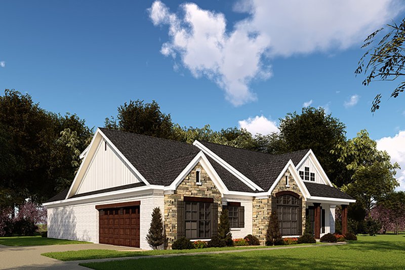 Architectural House Design - Left Side