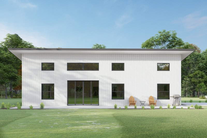 Dream House Plan - Exterior - Other Elevation for Barndominium House Plan #1092-30 - 3 bed, 2.5 bath