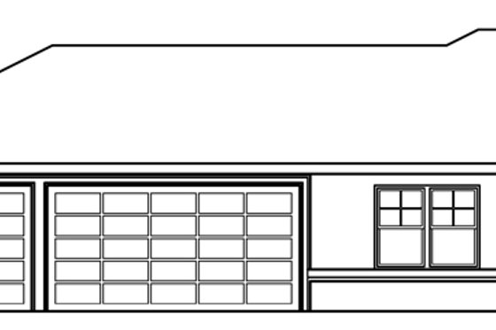 Exterior - Other Elevation House Plan #124-370 - 3 bed, 2.5 bath