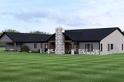 Ranch Style House Plan - 4 Beds 3 Baths 3188 Sq/Ft Plan #1064-406 