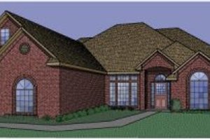 Traditional Exterior - Front Elevation Plan #65-353