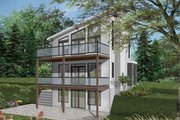 Contemporary Style House Plan - 2 Beds 1 Baths 1344 Sq/Ft Plan #23-2660 