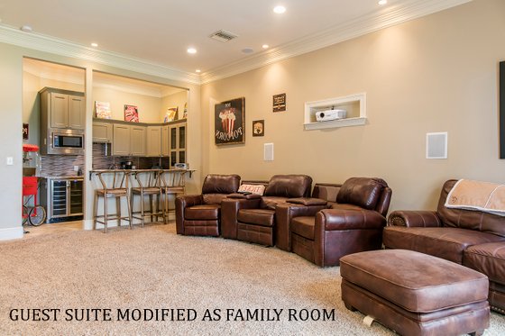 Modified Guest Suite As Family Room 