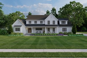 Farmhouse Exterior - Front Elevation Plan #1089-6
