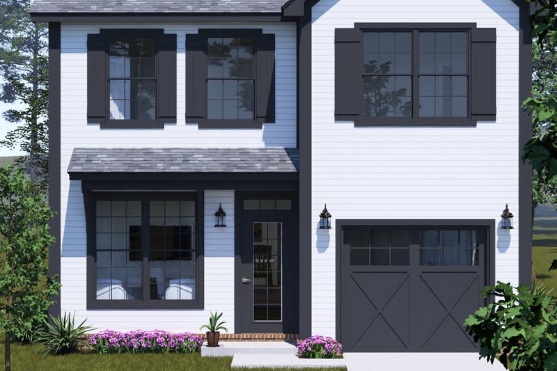 House Blueprint - Exterior - Other Elevation 4 for Cottage House Plan #513-2451 - 4 bed, 2.5 bath