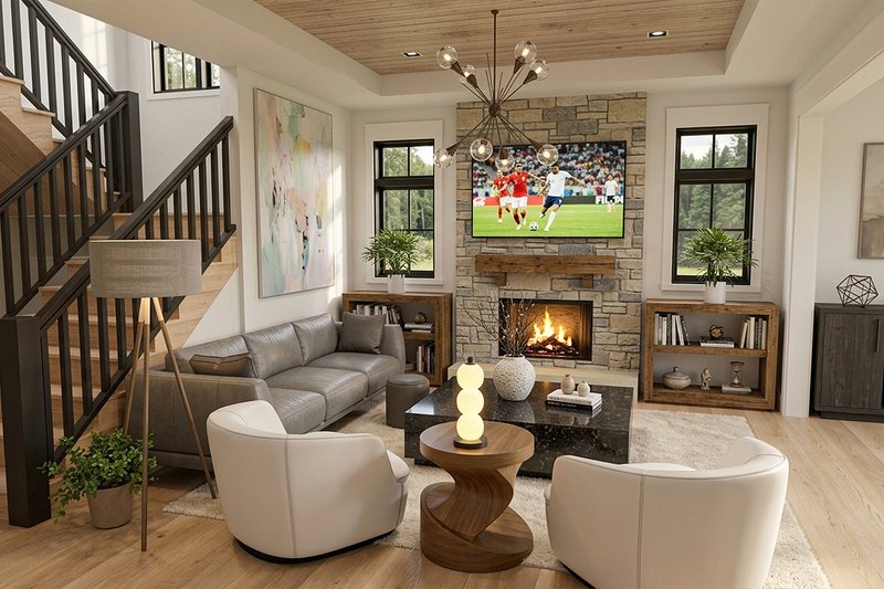 Architectural House Design - Interior - Other for Cottage House Plan #928-314 - 5 bed, 3 bath
