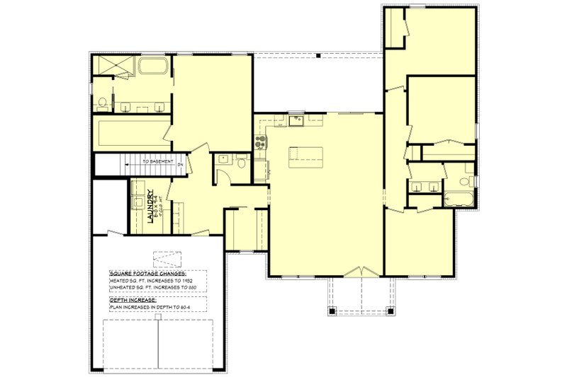 Dream House Plan - Floor Plan - Other Floor for Farmhouse House Plan #430-349 - 4 bed, 2.5 bath