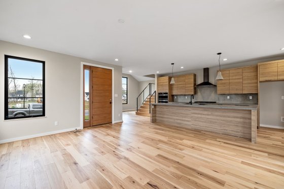 Interior - Kitchen 1 for Contemporary House Plan #1080-14 - 4 bed, 2.5 bath