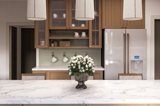 Interior - Kitchen 2 for Traditional House Plan #455-349 - 4 bed, 3 bath