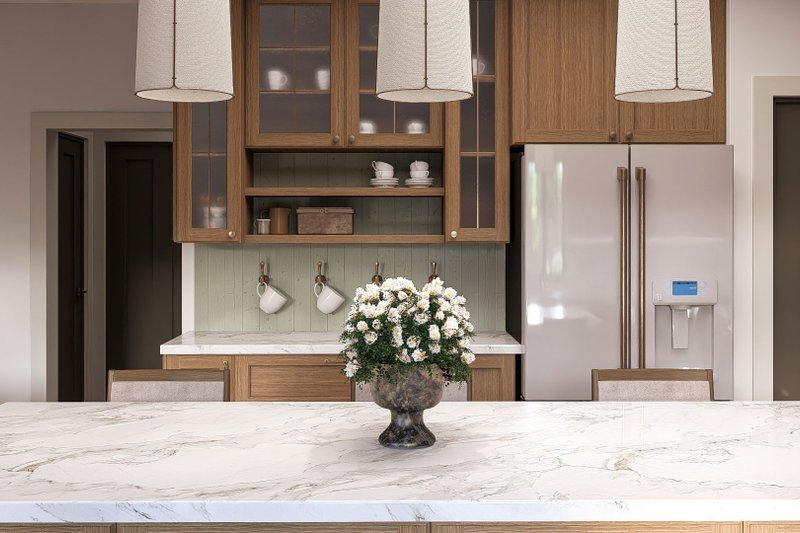 Home Plan - Interior - Kitchen 2 for Traditional House Plan #455-349 - 4 bed, 3 bath