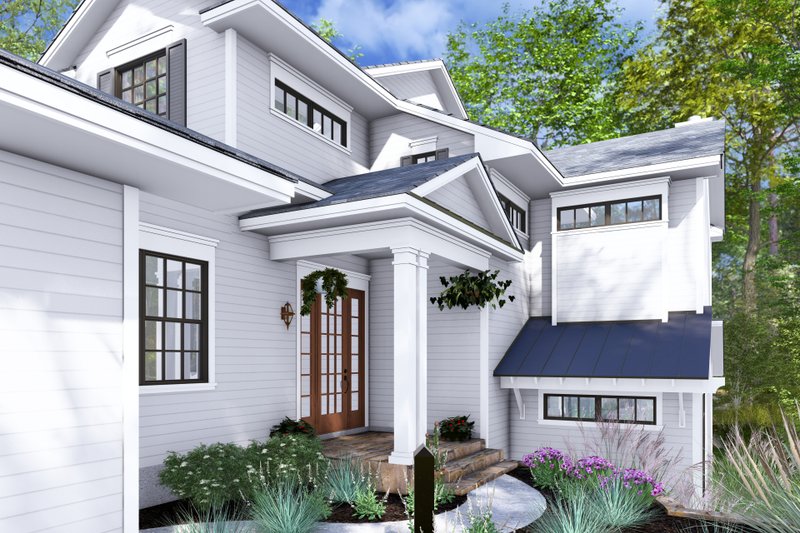 Dream House Plan - Exterior - Other Elevation 6 for Colonial House Plan #120-288 - 6 bed, 6 bath