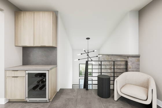 Interior - Other 9 for Modern House Plan #1087-1 - 4 bed, 3.5 bath