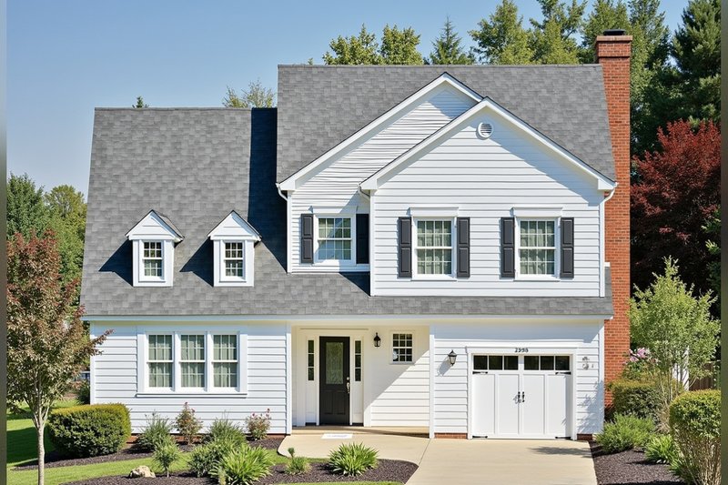 Dream House Plan - Farmhouse Exterior - Front Elevation Plan #3-198
