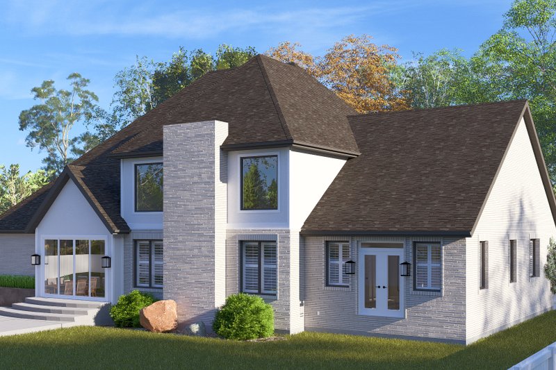 Home Plan - Exterior - Rear Elevation for Traditional House Plan #1060-269 - 3 bed, 2.5 bath