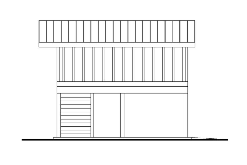 Dream House Plan - Exterior - Other Elevation for Farmhouse House Plan #124-1468, 0 bath