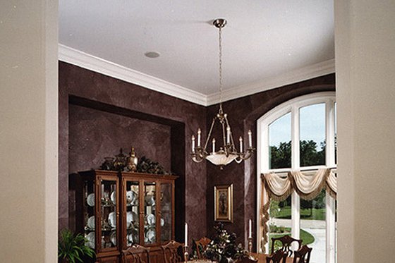 Interior - Dining Room for European House Plan #70-781 - 5 bed, 4 bath