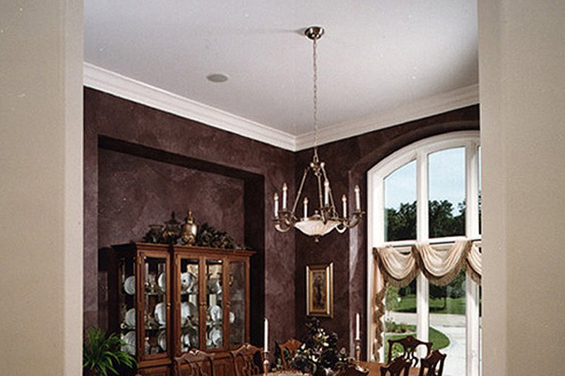 Home Plan - Interior - Dining Room for European House Plan #70-781 - 5 bed, 4 bath