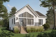 Bungalow Style House Plan - 3 Beds 2 Baths 1970 Sq/Ft Plan #23-2815 